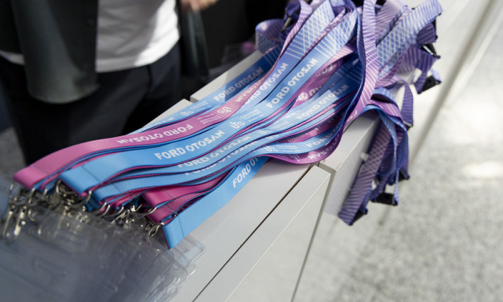 Image of congress identity lanyards