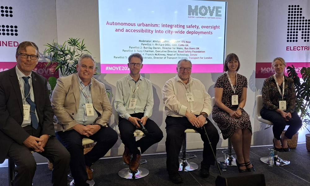 Image of the panellists at the MOVE 2026 conference 