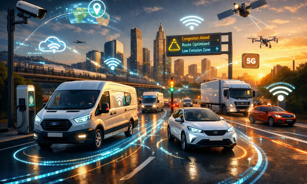 An illustration of how data is becoming crucial to fleet and mobility operations 