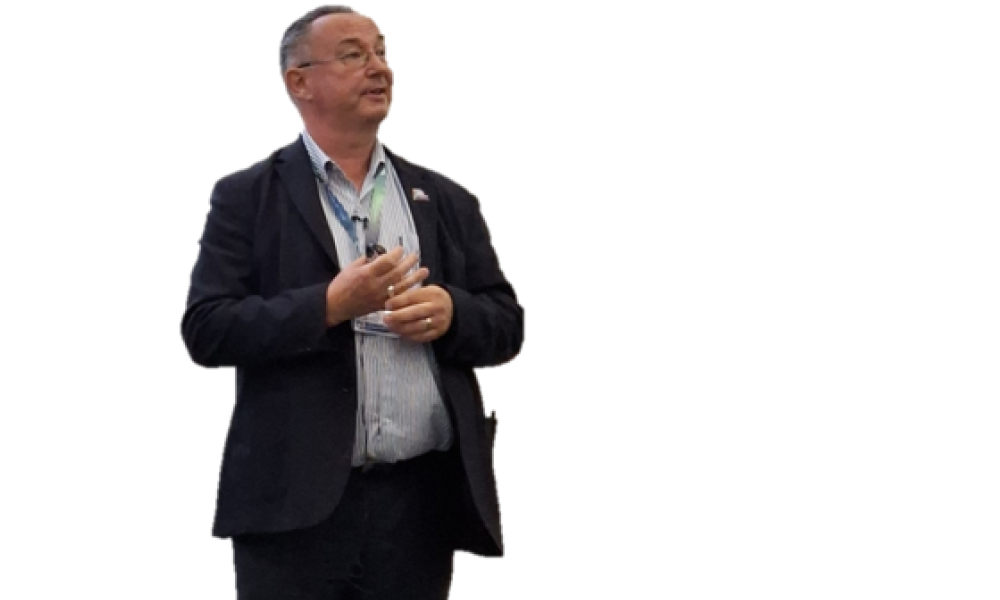 Image of Darren Capes addressing the JCT Symposium  